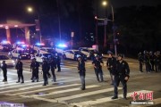 金昌约200名海军陆战队士兵进驻洛杉矶 开始执行警戒守卫任务