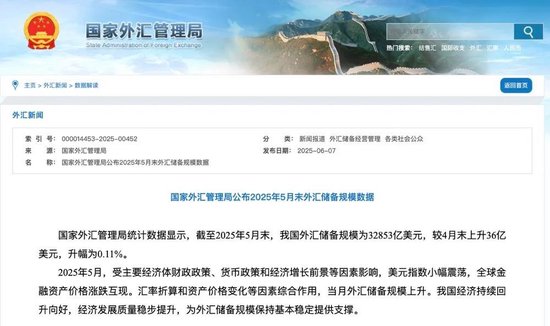 央行公布最新官方储备资产数据！“囤(🏃)”黄金仍是大方向